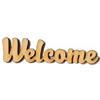 Scritta in Legno Welcome piccola