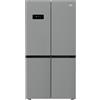 Beko GN1416240XPN frigorifero side-by-side Libera installazione 572 L E Acciaio inox