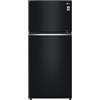 LG GTB744BMBED Frigorifero doppia porta, Classe E, 506L, Porte in vetro, Door Cooling,Nero