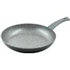 Zanetti - Padella antiaderente DURAPIETRA, adatta a tutti i piani cottura incluso induzione, fondo indeformabile, rivestimento alto spessore, manico soft touch, Diametro 30 cm