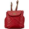 Gucci Pre-Owned - Zaino GG Marmont Matelasse 2000-2015 - Donna - pelle di vitello - Taglia unica - Rosso