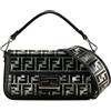 Fendi Pre-Owned - Borsa a tracolla Zucca PVC Baguette media 2010-2023 - Donna - PVC/pelle di vitello - Taglia unica - Nero