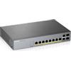 Zyxel GS1350-12HP-EU0101F switch di rete Gestito L2 Gigabit Ethernet (10/100/1000) Supporto Power over Ethernet (PoE) Grigio