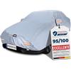Upgrade4cars Telo Copriauto da Esterno| Copertura Auto Universale Antigraffio per Estivo e Invernale | Auto L - 483 * 178 * 121 cm