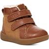 UGG I Baby RENNON II, Comfort Infantile Unisex-Bimbi 0-24, Marrone Chesnut, 18 EU