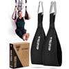PULLUP & DIP Cinghie Addominali, Ab Straps Cinghia Addominale per Allenamento Addominali, Set di 2 Straps Addominali, Abdominal Slings per Barra Trazioni
