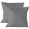 HappyFriday Federa per cuscino Basic Beige 60 x 60 cm (2 pezzi)