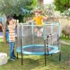 InnovaGoods Trampolino per Bambini con Rete di Sicurezza Kidine InnovaGoods