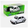 OPO 10 - Automodello in Scala 1/24 (14 cm) Compatibile con Fiat 126 Bianco - Welly 24066W