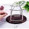 Atyhao Newton Cradle Balance Balls Toy Physics Pendulum Science Desk Office Classic Toy Strumenti per l'insegnamento Giocattolo Decorazione da scrivania