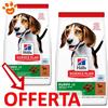 Hill's Dog Science Plan Puppy Medium Agnello e Riso - Offerta [PREZZO A CONFEZIONE] Quantità Minima 2, Sacco Da 14 Kg
