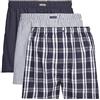 Calvin Klein Boxer Wvn 3pk 0000u1732a, Boxer Uomo, Multicolore (Tide/Morgan Plaid/Montague Stripe), L