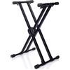 Bespeco Ks22 Supporto Tastiera Doppio Montante