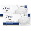 Dove Original Beauty Cream Bar 3 in 1 deterge, idrata e nutre Sapone da bagno senza solfati per una pelle morbida e liscia, adatto per l'uso quotidiano 6x90 g, confezione da 2