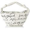 Desigual PU Shoulder Bag, Borsa a Tracolla Donna, Bianco, U