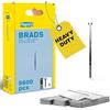 Rapid 5000183 Rapid No. 8 Chiodi 25 mm, 5600 pcs, Acciaio