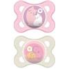 BAMED BABY ITALIA Srl MAM SUCCHIETTO ORIGINAL 2-6 MESI SILICONE MASCHIO 2 PEZZI