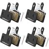 SenluKit Pastiglie freno freno freno per bicicletta Shimano M315 M355 M415 M416 M445 M446 M525 M515 M975 C501 C601 T615 T675 B01 B01S ecc