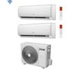 Ferroli Climatizzatore Condizionatore Dual Split Inverter Ferroli Giada M 12000+12000 btu con 21-3 Wi-Fi Integrato Alexa e Google HOME 12+12 - NOVITA