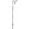 KeyMet Paletto per cancello, chiavistello, catenaccio a pavimento 800/14 G. 180 mm, chiavistello zincato