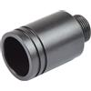 BATTLE AXE Adattatore silenziatore BATTLEAXE da 14mm orario a 14mm antiorario per G36C