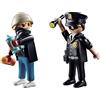 PLAYMOBIL Duo Pack 70822 Poliziotto e Writer