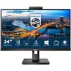 Philips B Line 242B1H/00 LED display 60,5 cm (23.8") 1920 x 1080 Pixel Full HD Nero