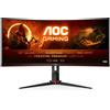 AOC G2 CU34G2X/BK Monitor PC 86,4 cm (34") 3440 x 1440 Pixel Quad HD LED Nero