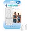 Nasivent Sport - Dilatatore nasale Premium - Taglia XL migliorato la respirazione nasale durante lo sport e contro il russare - unico grazie agli innovativi pioli di ritenzione