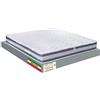 Materassimemory.eu Materasso Matrimoniale, Molle insacchettate indipendenti e Memory, Modello Italo, 180 x 190 x 26 cm, Rivestimento 3D Air, 100% Made in Italy