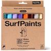 Surfpaints Matite acriliche per la progettazione di tavole da surf e bodyboard, set da 8 (pastello)