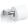 Zack ATORE porta rotolo, 40413, ATORE acciaio inox spazzolato [Accessori Bagno > Porta Rotolo]