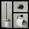 Viverso x sense set accessori bagno 3 in 1, VR3000MB+VR2100MB+VR4000MB, x sense nero opaco [Accessori Bagno > Set di accessori da bagno]