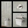 Viverso x sense set accessori bagno 3 in 1, VR3000BN+VR2000BN+VR4000BN, x sense nichel spazzolato [Accessori Bagno > Set di accessori da bagno]