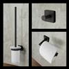 Viverso x cube set accessori bagno 3 in 1, VC3000MB+VC2201MB+VC4000MB, x cube nero opaco [Accessori Bagno > Set di accessori da bagno]