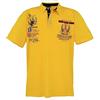 Lavecchia 2038 - Polo hippes a maniche corte, colore: Rosso giallo. XXXXXXXXL