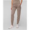 Allude Pantaloni Marroni In Cashmere Da Donna Allude