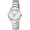 Breil Orologio DONNA MANTA CITY quadrante MONO-COLORE BIANCO movimento SOLO TEMPO - 3 LANCETTE QUARZO e BRACCIALE ACCIAIO ARGENTO TW1617