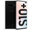 SAMSUNG - Galaxy S10+ Nero 128 Gb Dual Sim Display 6,4' Quad HD+ Octa Core Ram 8GB Slot Micro SD Wi-Fi 4G Fotocamera 12Mpx Android - Italia - SPEDIZIONE GRATUITA