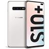 SAMSUNG - Galaxy S10+ Bianco 128 GB Dual Sim Display 6.4' QHD+ Slot Micro SD Fotocamera 12 Mpx Android Italia - SPEDIZIONE GRATUITA