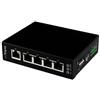 STARTECH.COM - Switch di rete Commutatore Industriale Gigabit Ethernet a 5 porte non gestito - Guide DIN / Montabile a parete