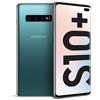 SAMSUNG - Galaxy S10+ Verde 128 GB Dual Sim Display 6.4' QHD+ Slot Micro SD Tripla Fotocamera Android Europa - SPEDIZIONE GRATUITA