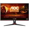 AOC - Monitor 23.8' LED IPS Gaming 24G2SPAE /BK 1920 x 1080 Full HD Tempo di Risposta 1 ms Frequenza di Aggiornamento 165 (Hz) - SPEDIZIONE GRATUITA