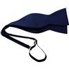 TigerTie - Farfallino papillon 100% Seta da annodare - marino blu scuro a pois