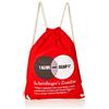 Texlab Unisex - Adulti VEND-226772 Sacca da Palestra, Rosso, 38 cm x 42 cm