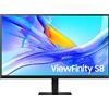 Samsung LS32D800UAU Monitor PC 81,3 cm [32] 3840 x 2160 Pixel Quad HD Nero (32IN S80UD UHD USB-C VIEWFINITY) [LS32D800UAUXXU]