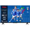 TCL SMART TV 43" LED 4K ULTRA HD NERO