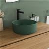 Parama Lavabo da appoggio tondo 37,5x37,5x13,5 verde | Tirreno
