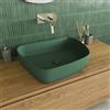 Parama Lavabo da appoggio tondo 55,5x44x14 verde | Persico