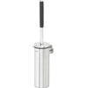 TIGER Boston Comfort & Safety Scopino e Portascopino da WC, Acciaio Inox Spazzolato, 9 x 46.9 x 12.6 cm